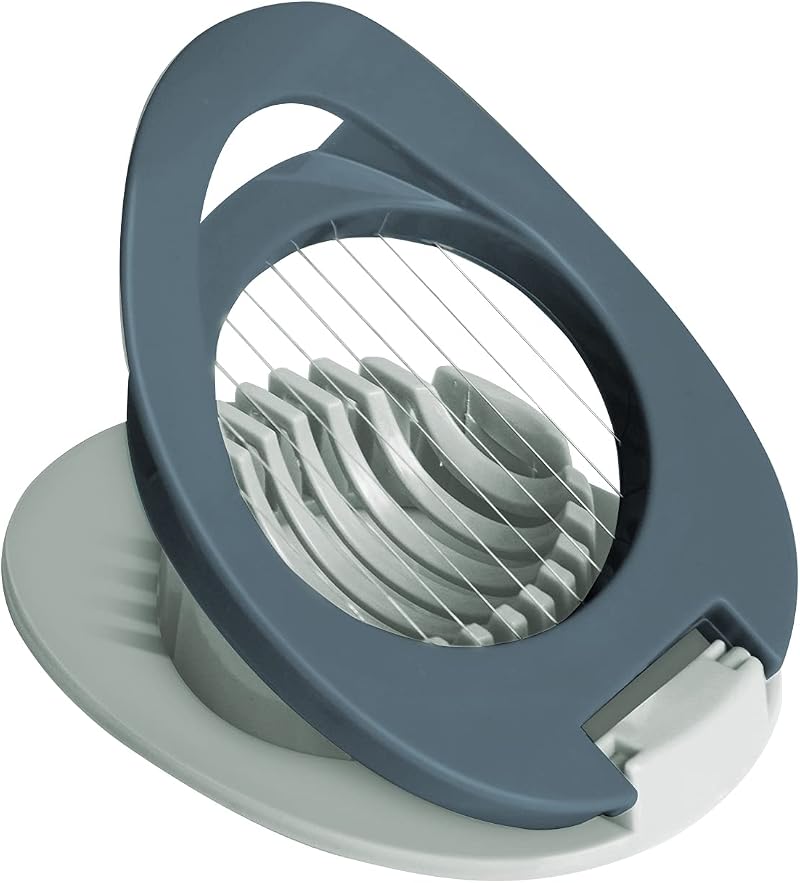 ITME Egg Slicer with Stainless Steel Wire – Multifunctional Cutter (Blue)