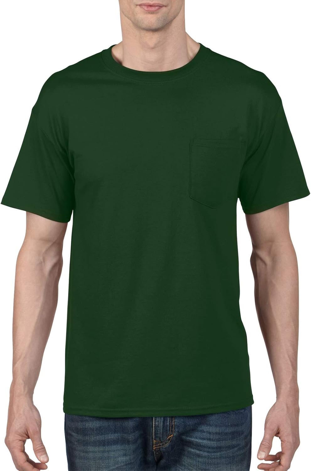 Gildan - DryBlend 50 Cotton/50 DryBlendPoly Pocket T-Shirt. 8300 ...