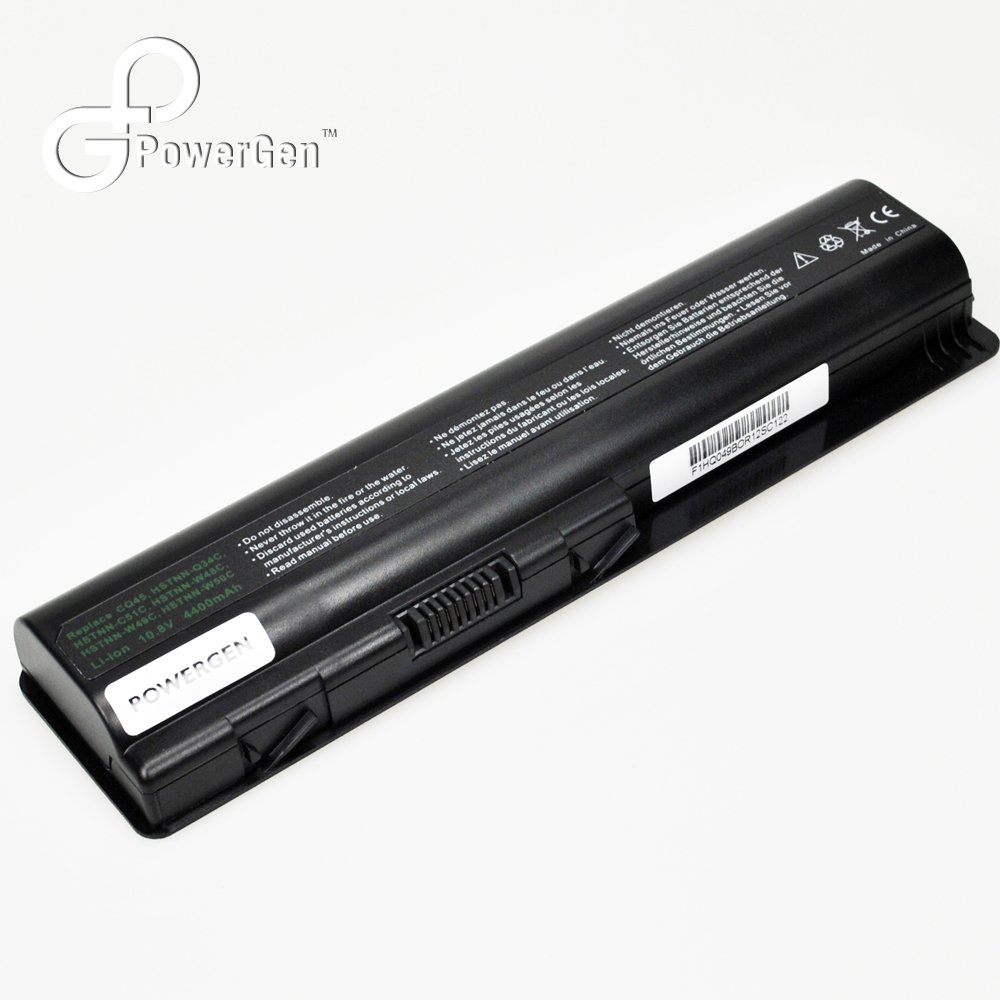PowerGen High Capacity (4400mAh 6 cells) Laptop Battery for HP Compaq  Presario CQ40 CQ41 CQ45 CQ50 CQ60 CQ61 CQ70 CQ71; G Series G50 G60 G61 G70  G71 ...