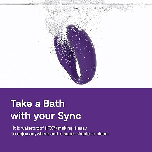 We-Vibe Sync Adjustable Couples Vibrator, Purple (SNSYSG4) in Dubai - UAE |  Whizz Couple