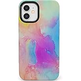 Casely iPhone 12/12 Pro Case | Painting in Pastels | Rainbow Watercolor | Bold Protective Design