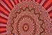 ENN ELL ENTERPRISES Hippie Mandala Bohemian Indian Bedspread, 84-by-54-Inches - Red