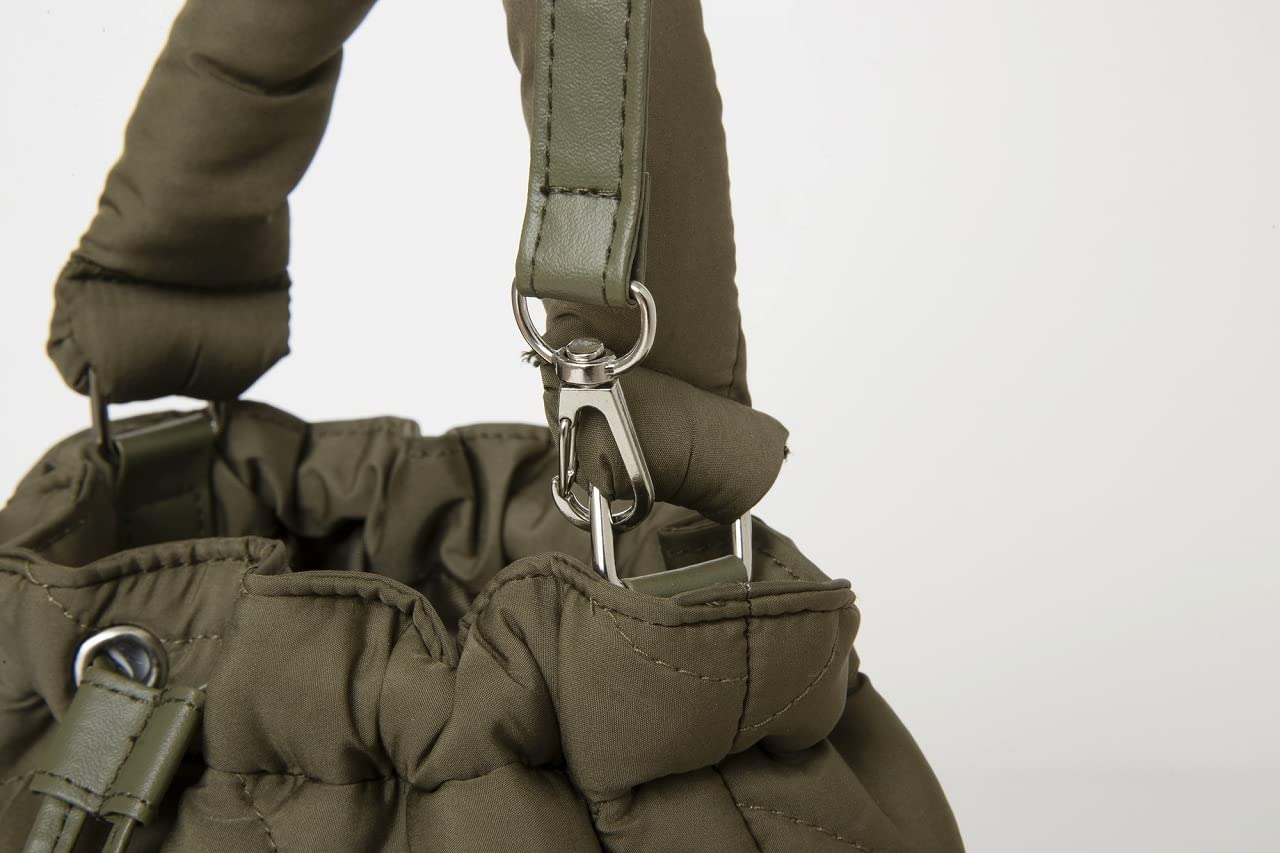 【Ungrid アングリッド ムック本 雑誌付録】2WAYキルティングバッグ カーキ