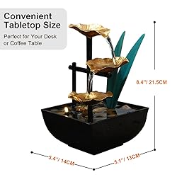 Small Indoor Relaxation Tabletop Fountain and