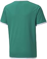 PUMA Unisex Kids TeamLIGA Jersey Jr Shirt Pepper Green Puma White 176 EU view 2