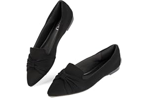 MUSSHOE Flat Shoes Women Comfortable Slip on Women's Flats Dress Shoes for Women