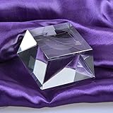 LONGWIN Trapezoid Dimple Blocks Glass Ball Display Stand for 120-150mm Sphere (1pc)