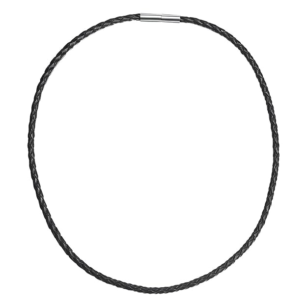 Bliss Republic Unisex-Kette Leder schwarz 80300301