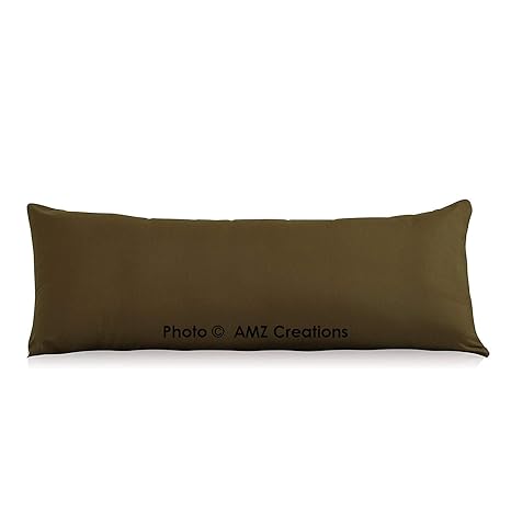 Buy Amz Soft Microfiber Body Pillow Cover 21 X 54 With Zipper