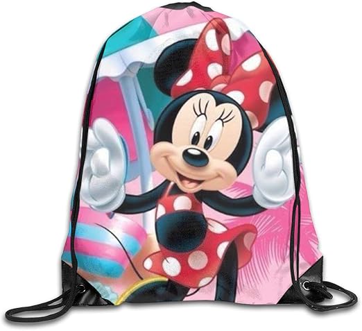 minnie mouse drawstring backpack