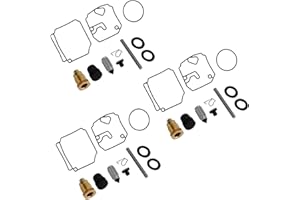 VIPIH 3 set Carburetor Carb Rebuild Repair Kit for Yamaha 75HP 80HP 90HP 2-stroke 6H1-W0093-10-00 with Gasket Jet Needle Valve O-ring Valve Cap
