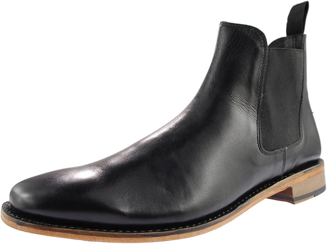 black chelsea boots amazon