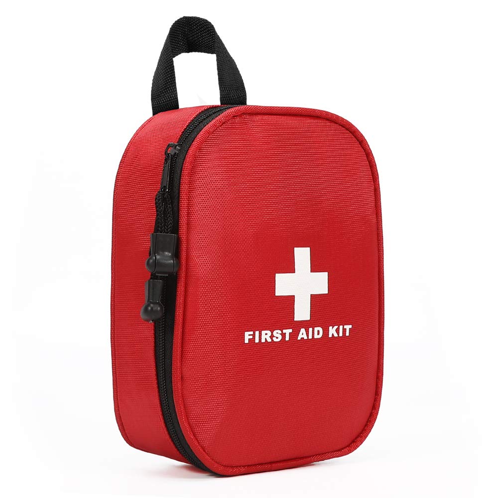 Portable First Aid Kit -120 Piece, Emergency Bags，Lightweight for Emergencies at Home, Outdoors, Car, Camping, Workplace, Hiking