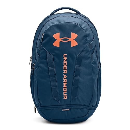 Under Armour Unisex-Adult Hustle Backpack (437) Petrol Blue