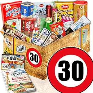 Ostprodukte XXL – Zahl 30 – Geschenke Frauen – DDR Box XXL