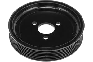 INFINAUTO No.32421740858 Power Steering Pump Pulley for BMW 320i 323Ci 323i 325Ci 325xi 328Ci 330Ci 530i 330i 330xi 528i for BMW X5 2001-2006 L6 3.0L 3.0i Submodel Only Pump Pulley No.300395