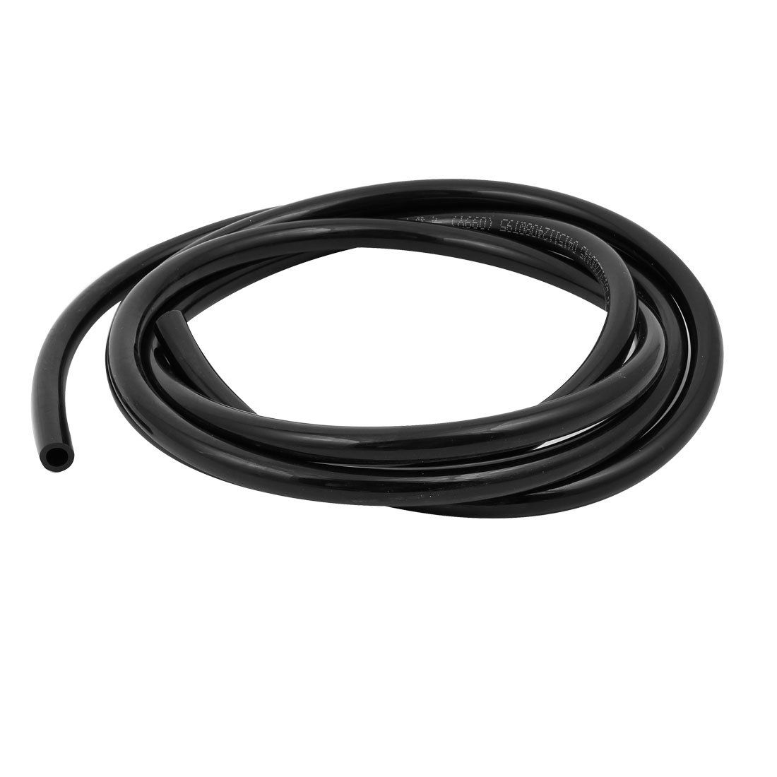 sourcingmap 10mm x 6.5mm Fleaxible Pneumatic PU Hose Pipe Tube 1.8 Meter Length Black