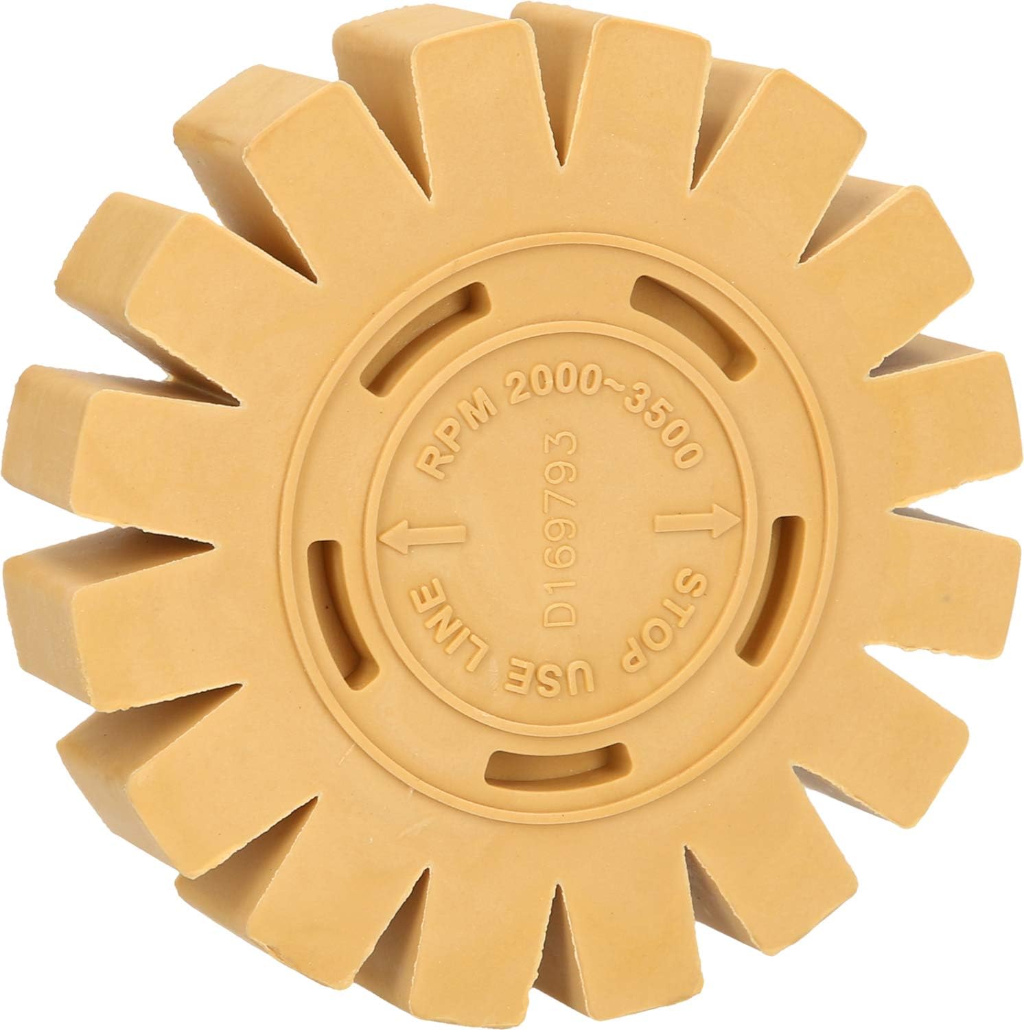 KS Tools Foil Eraser with Slats, Diameter 100 mm, 515.1247 - Image 3