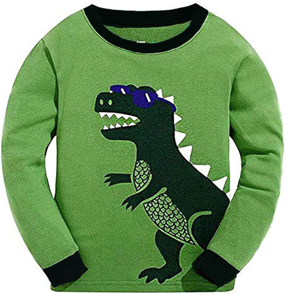 Camisetas Y Pantalones Cortos Pijama De Dinosaurio O Coche Para Ninos Juegos De Pijama Para Bebe Pijamas Pijamas Dos Piezas Pijamas Y Batas Kudzuandcompany Com