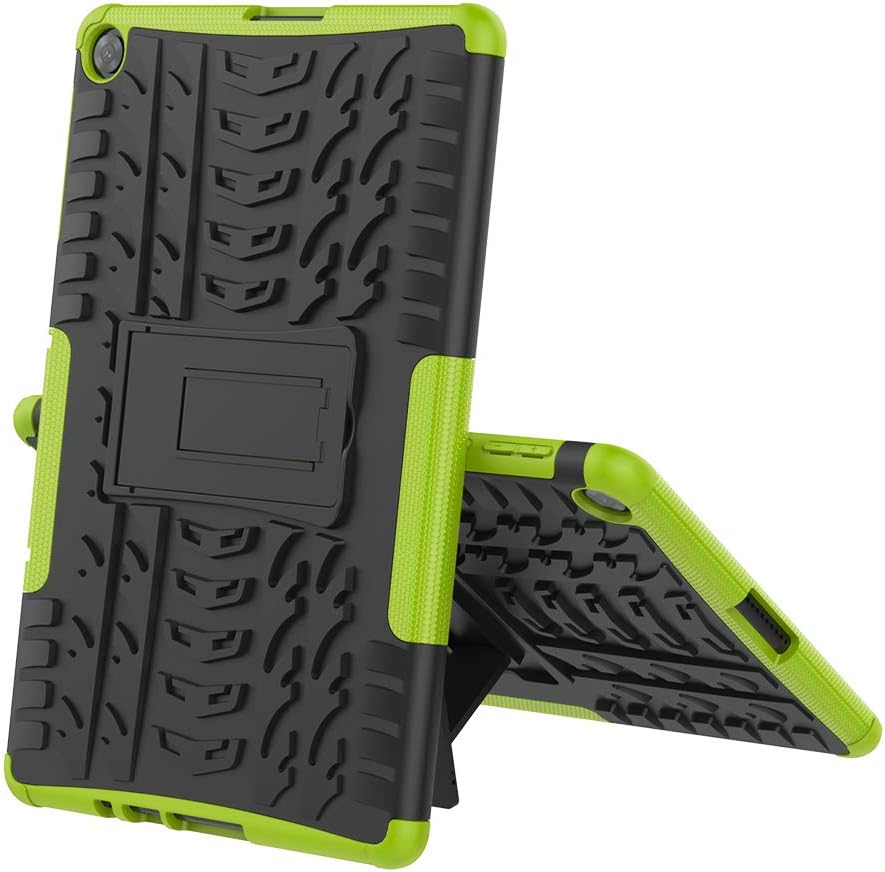 TEYOON Case for Huawei MatePad T10/T10S,PC + TPU Protection Back Cover for Huawei MatePad T10 9.7 inch AGR-L09 / AGR-W09 & MatePad T10S 10.1 inch AGS3-L09 / AGS3-W09 Tablet,Green - Image 3