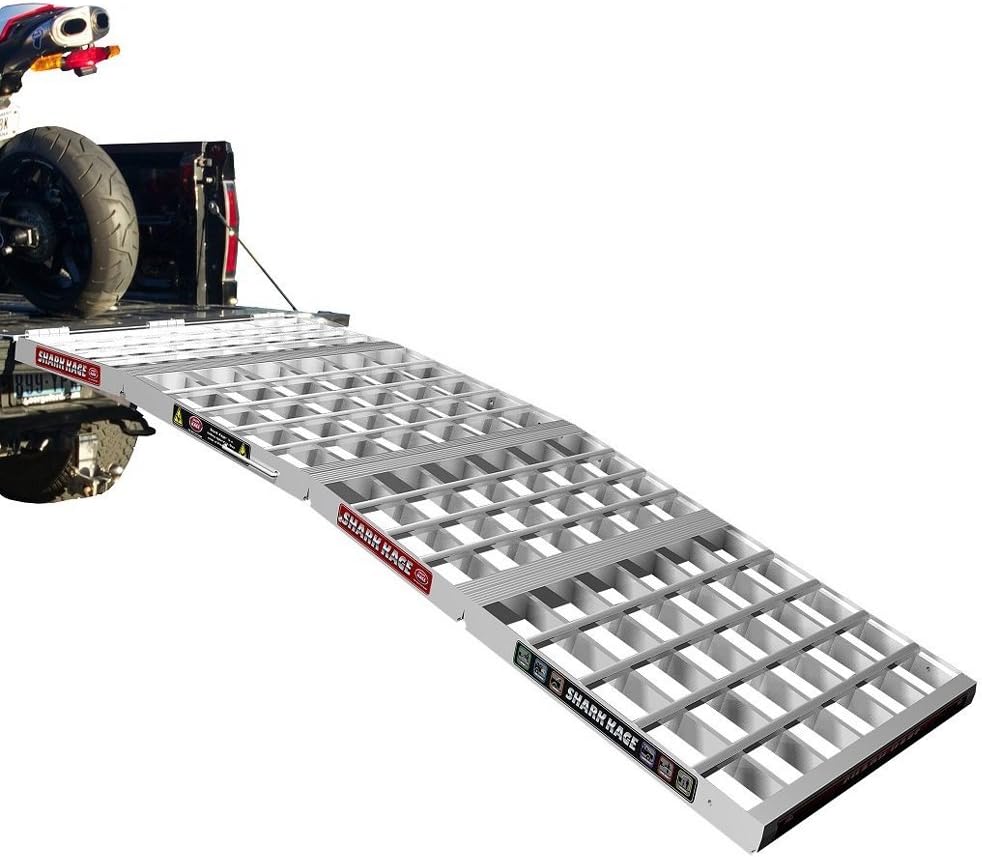 6 In1 Multifunctional Aluminum Folding Ramp. Bed Extender, Cargo Cover