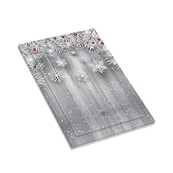 Christmas Snowflake Planks No Device Light Switch