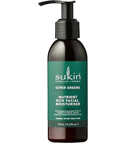 Amazon.com: Sukin Super Greens Detoxifying Facial Scrub, 4.23 FL