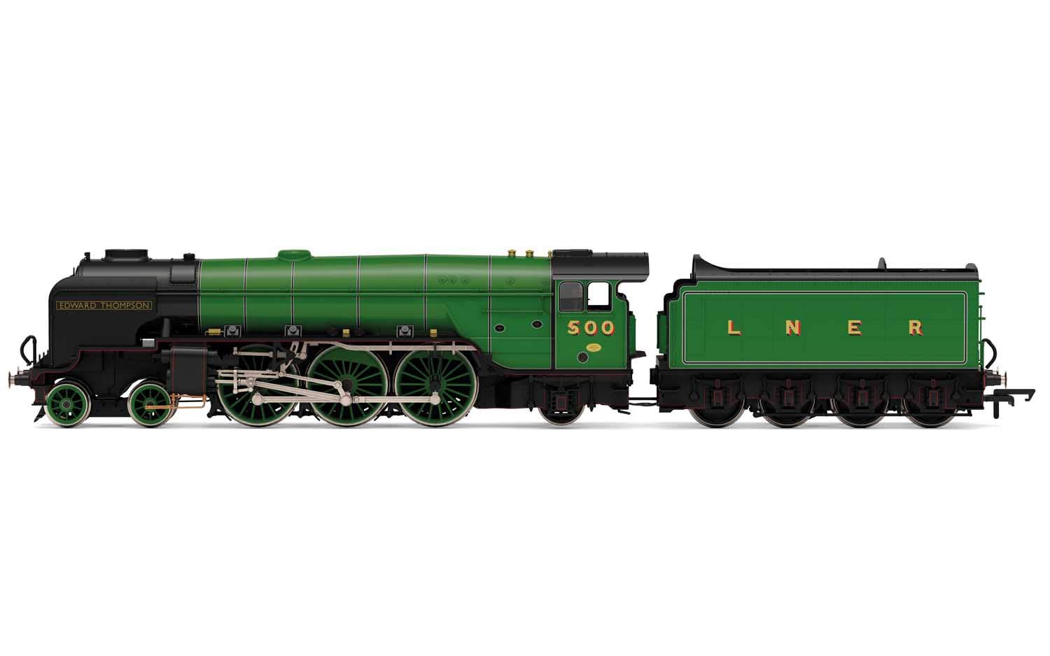 Hornby R3832 LNER, Thompson Class A2/3, 4-6-2 500 Edward Thompson - Era 3 Locomotive - Steam, Green