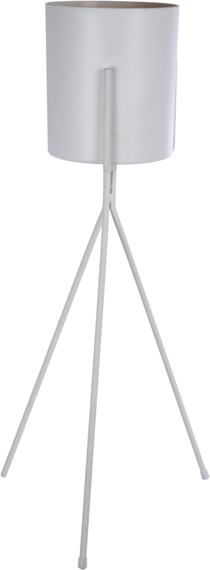 Truu Design 56355 Minimalist Classic Planter, 10.25" x 26", White
