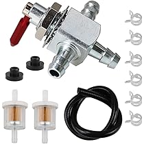 Amazon.com: HPENP Cut-Off Fuel VALVES For Scag 2-Way 1/4 