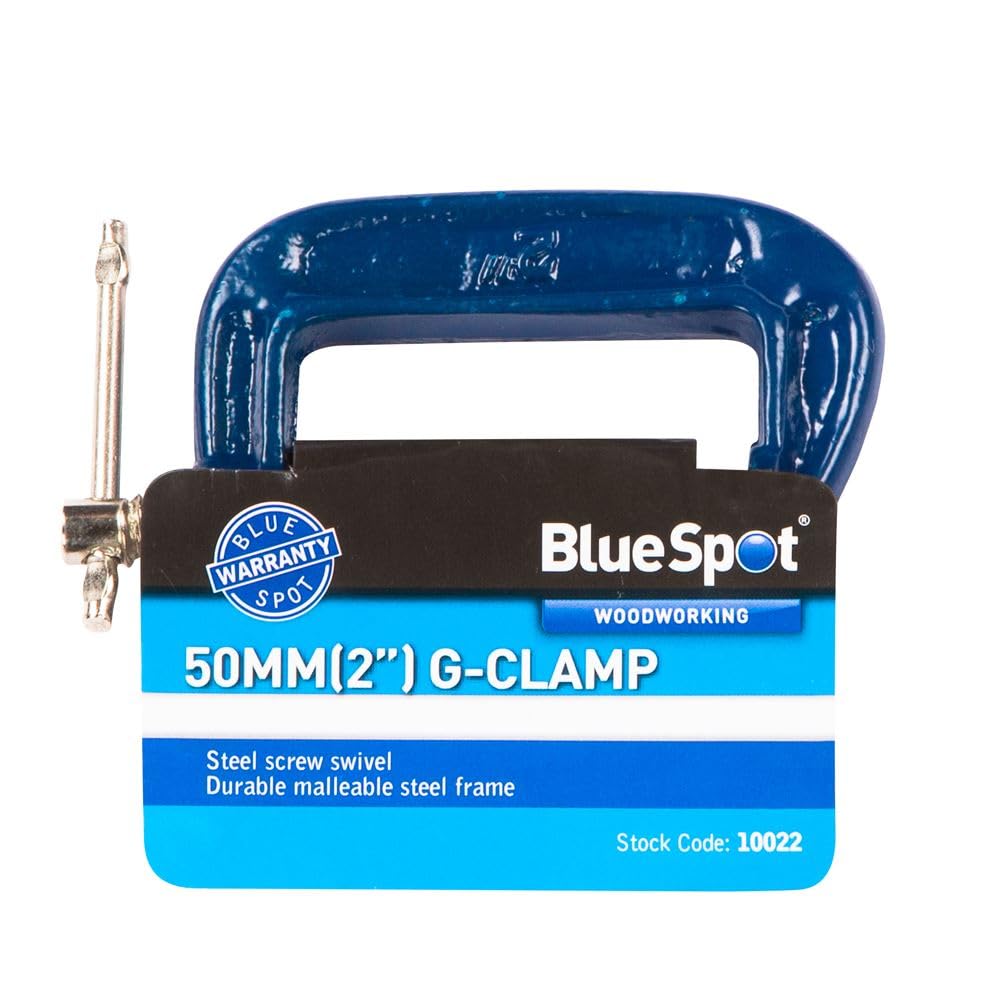 Blue Spot 10022 50mm (2") Fine Thread G-Clamp