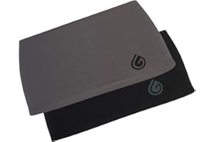 Gymwrap Bandi+ 2.0 2-Pack, Double-Layer Edge Protection Headband Set, High-Performance Sweat-Wicking, Unisex Sweatband