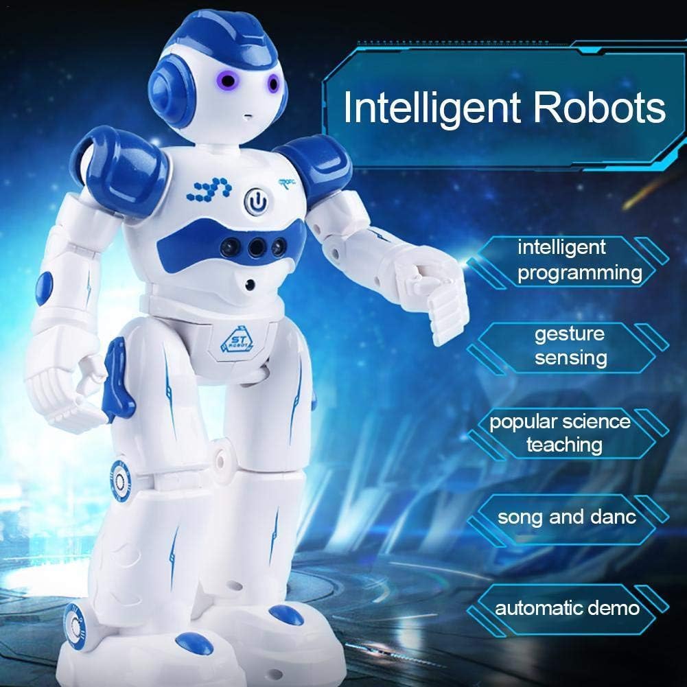 wuayi RC Remote Control Intelligent Smart Robot Action Walk Dance Gesture Sensor Electronic Toy for Kids Boys Xmas Gift