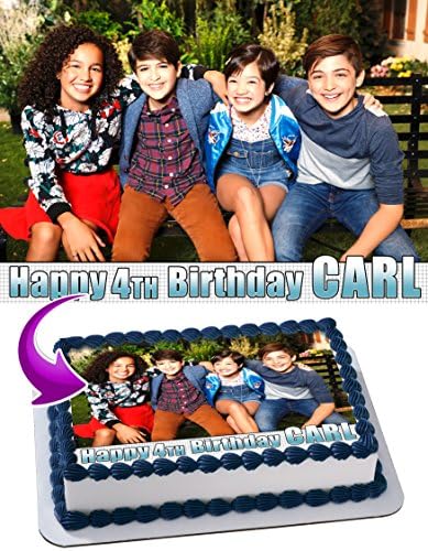 Andi Mack Edible Cake Topper Personalized Birthday 1/4 Sheet Decoration Custom Sheet Party Birthday on Wafer Rice Paper