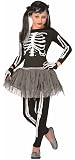 Child White Skeleton Costume Age MEDIUM