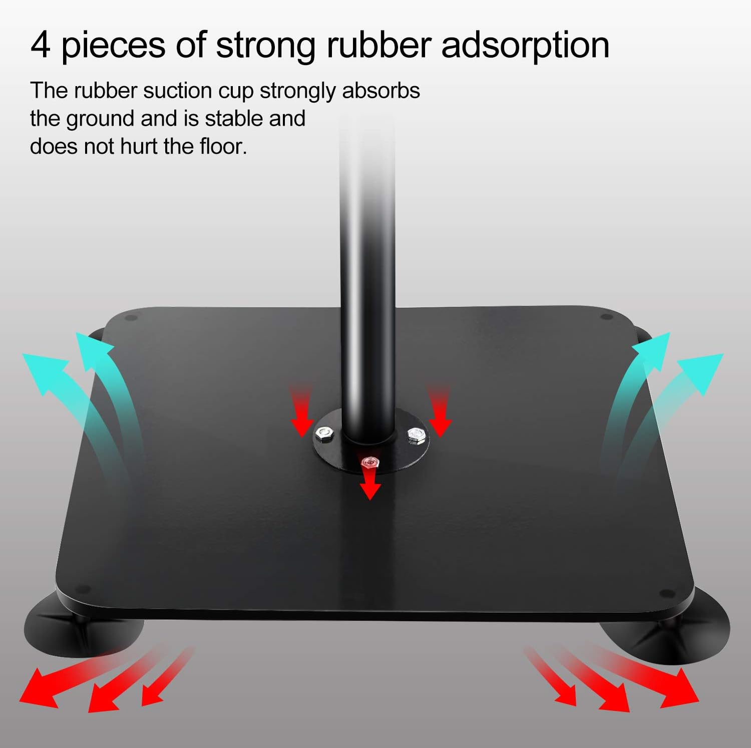INNOLIFE Free Standing Boxing Spinning Bar Punching Speed Training Equipment Burn Calories Reflex Ball Adjustable Height : Sports & Outdoors