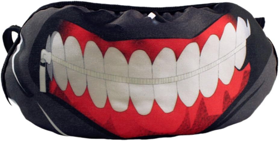 Cosplay Tokyo Ghoul Kaneki Ken Masks Cool Cotton Gauze Mask Black
