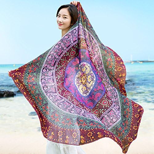 YUYUGO Roundie Beach Throw Beach Cover Up Bikini Boho Dress Swimwear Bathing Suit Kimono Tunic Round Yoga Mat Beach Towel Picnic Table