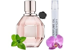 MIRIS Perfume Oil No.1211 | Impression of Flowerbomb 2005 | Women | Roll-On Alcohol Free | 0.34 Fl Oz / 10 ml