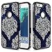 Google Pixel Case, TownShop Moroccan Floral Design Hard Impact Dual Layer Shockproof Bumper Case for Google Pixel