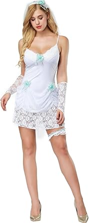 sexy wedding dress costume