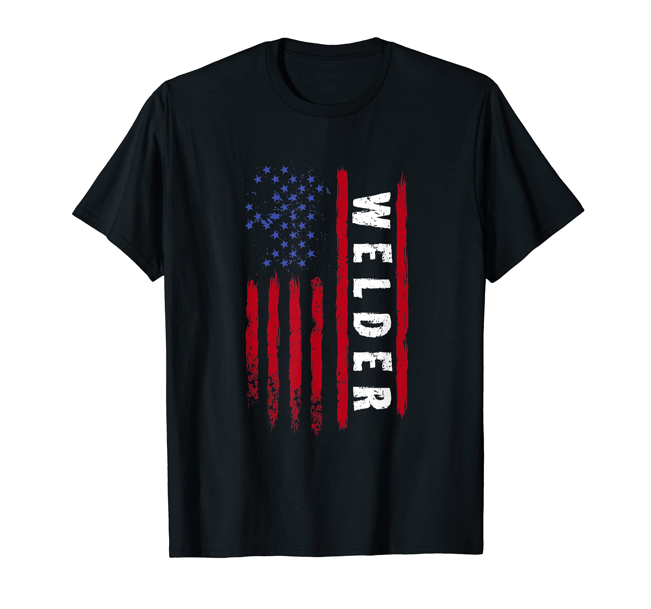 Welder American Flag - Welding US American Banner Worker T-Shirt