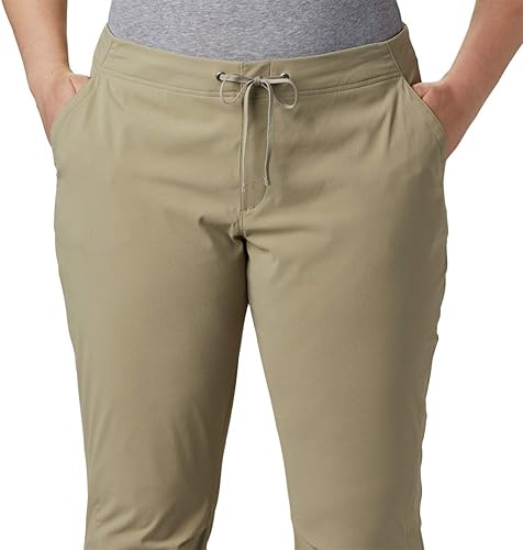 Columbia Women's Anytime Outdoor Boot Cut Pant, Tusk, Short in