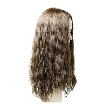 Amazon Com Wefted Topper French Top Human Hair Piece 24