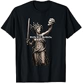 Girl Will Be Girls Witch Witchy Spooky Monster Halloween T-Shirt