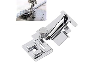 PannySewCraft Bias Tape Foot Binding Binder Sewing Presser Foot Fit Low Shank Snap on Singer Brother Janome Babylock Elna Sim