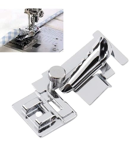 HONEYSEW Bias Tape Binder Foot – Snap-On Presser Foot For Low Shank Sewing Machines (Singer, Brother, Etc.) - View #4