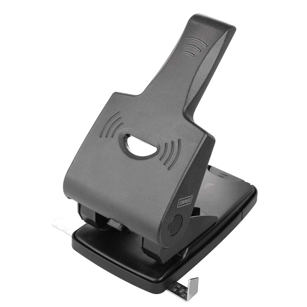 D.RECT 0415 65 Sheet Paper Puncher | Perforator | Desktop Paper Opener | Stop Bar with 65-Sheet Size Specification | Office Supplies | Metal Puncher