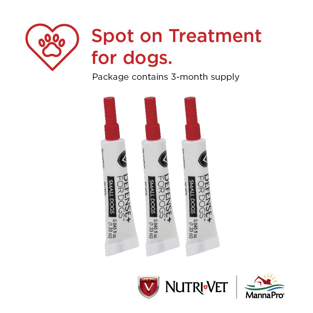 Reviews NutriVet Defense Plus Flea & Tick Control for Small Dogs