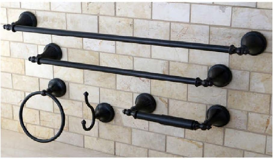 Naples Oil Rubbed Bronze 5-piece Bathroom Accessory Set